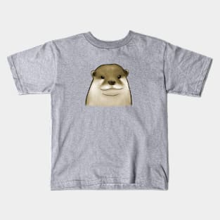 Otter Face 3 Kids T-Shirt